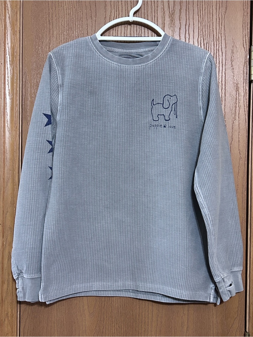 Starry Corduroy Crewneck Sweater